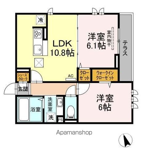 セジュール西台6の間取り写真