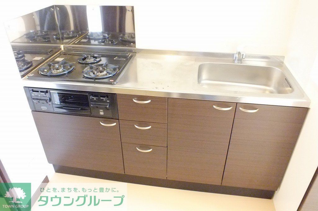 キッチン　ガスコンロ