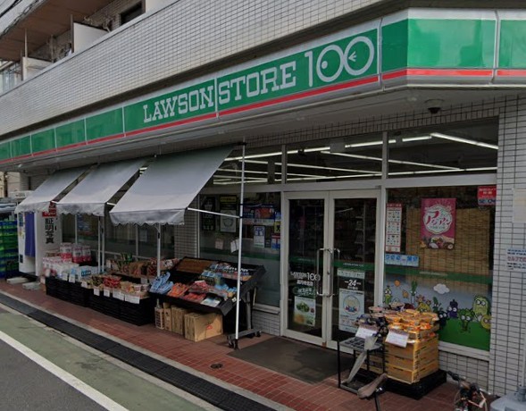 コンビニ　ローソンストア100 LS高円寺北店（コンビニ）まで378m
