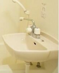 洗面設備　※別部屋の参考写真です。