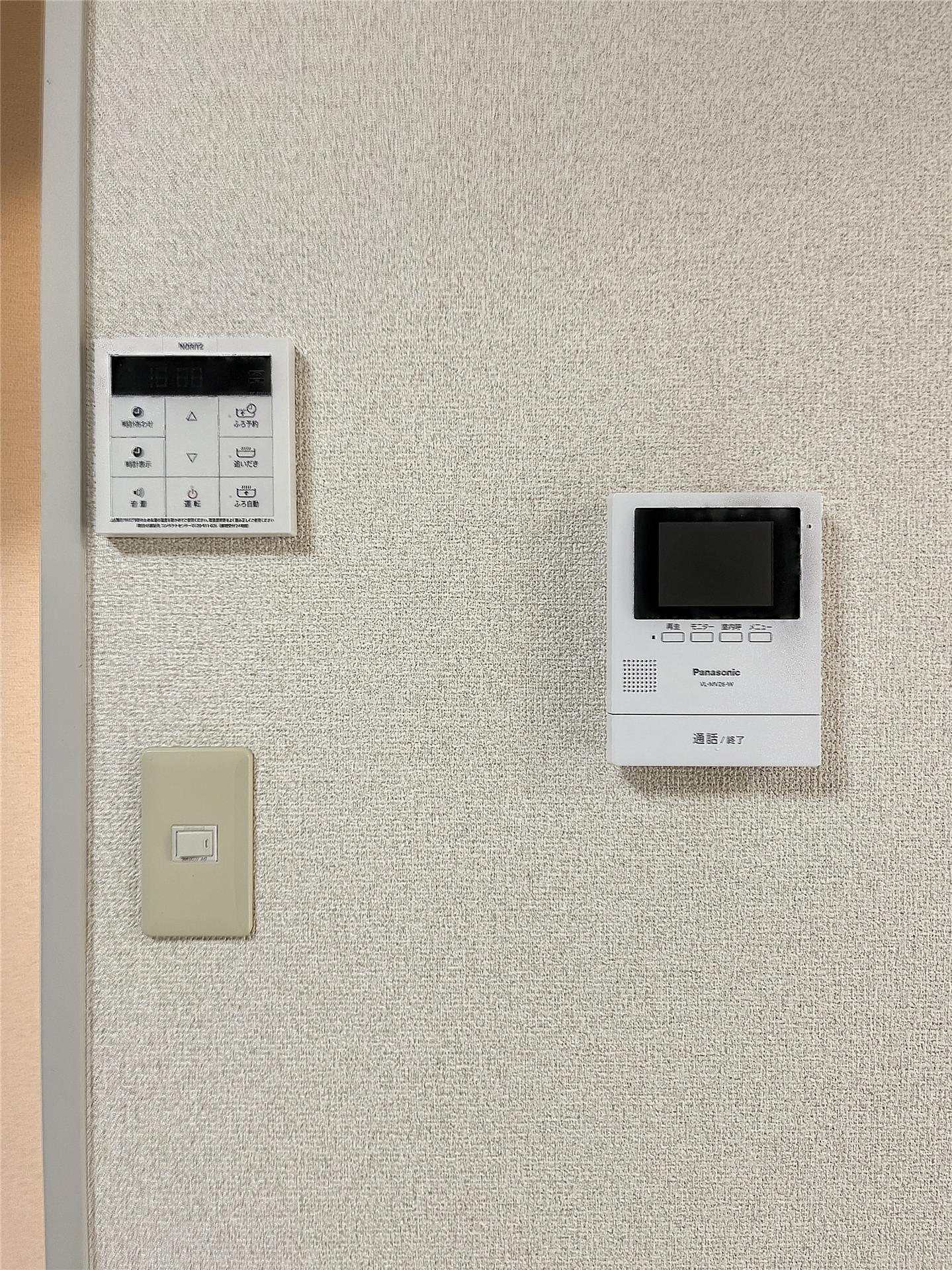 セキュリティ　同物件の別のお部屋のお写真です