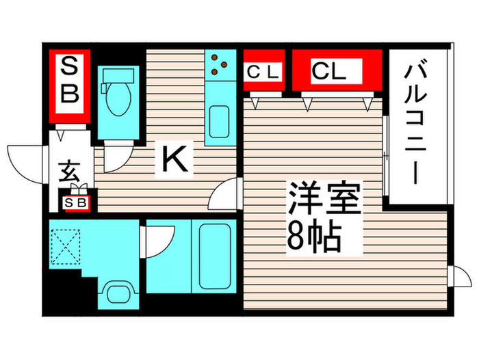 カンパネラの間取り写真
