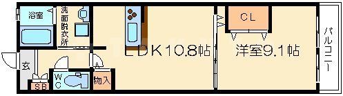 サンフィールドの間取り写真