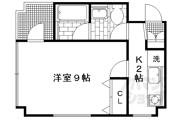 GARE宝ヶ池の間取り写真