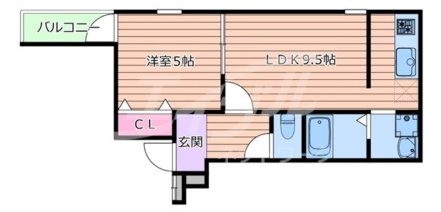 フジパレス井高野駅西II番館の間取り写真