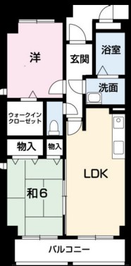 グレイス大久保の間取り写真