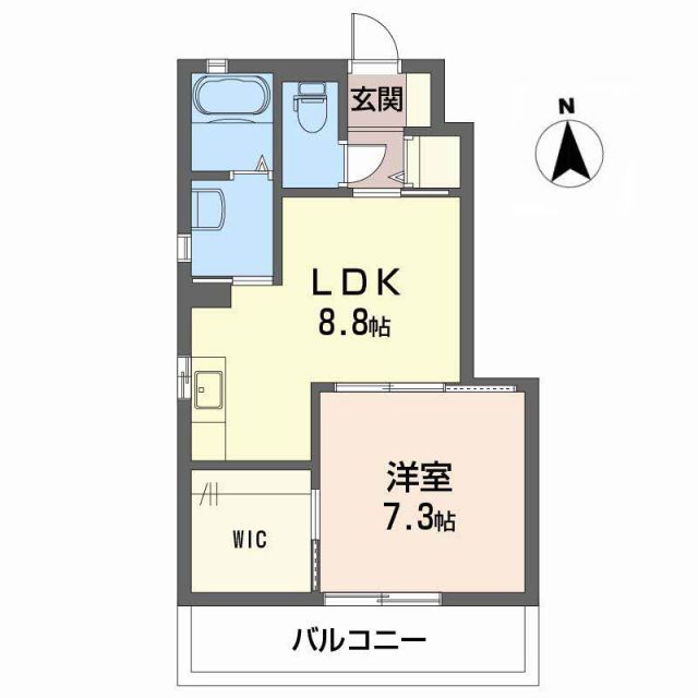 ブランシェ南斎院の間取り写真