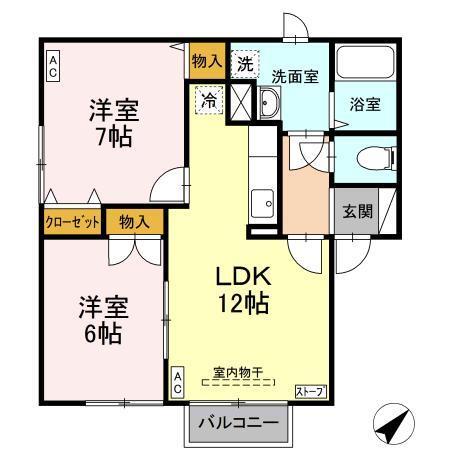 ハイセレールのぞみの間取り写真