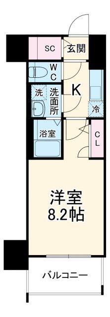 エスリード大曽根プレシャスの間取り写真