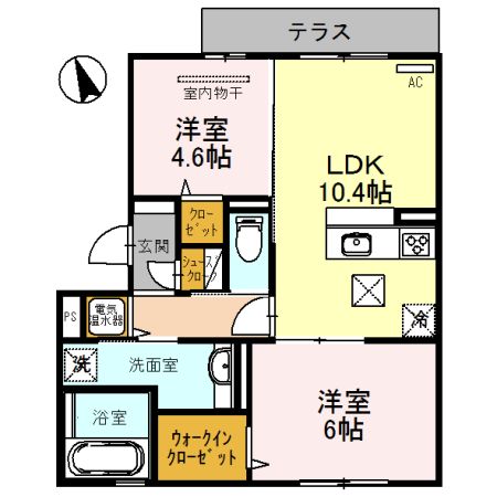 EL・SERENO江坂 EASTの間取り写真