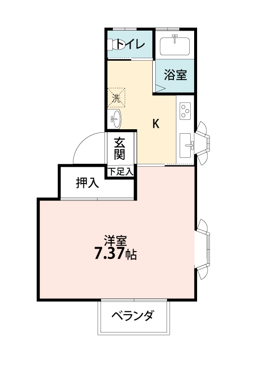 キャッスルスターの間取り