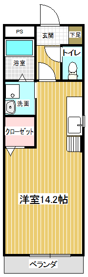 サンポットの間取り写真