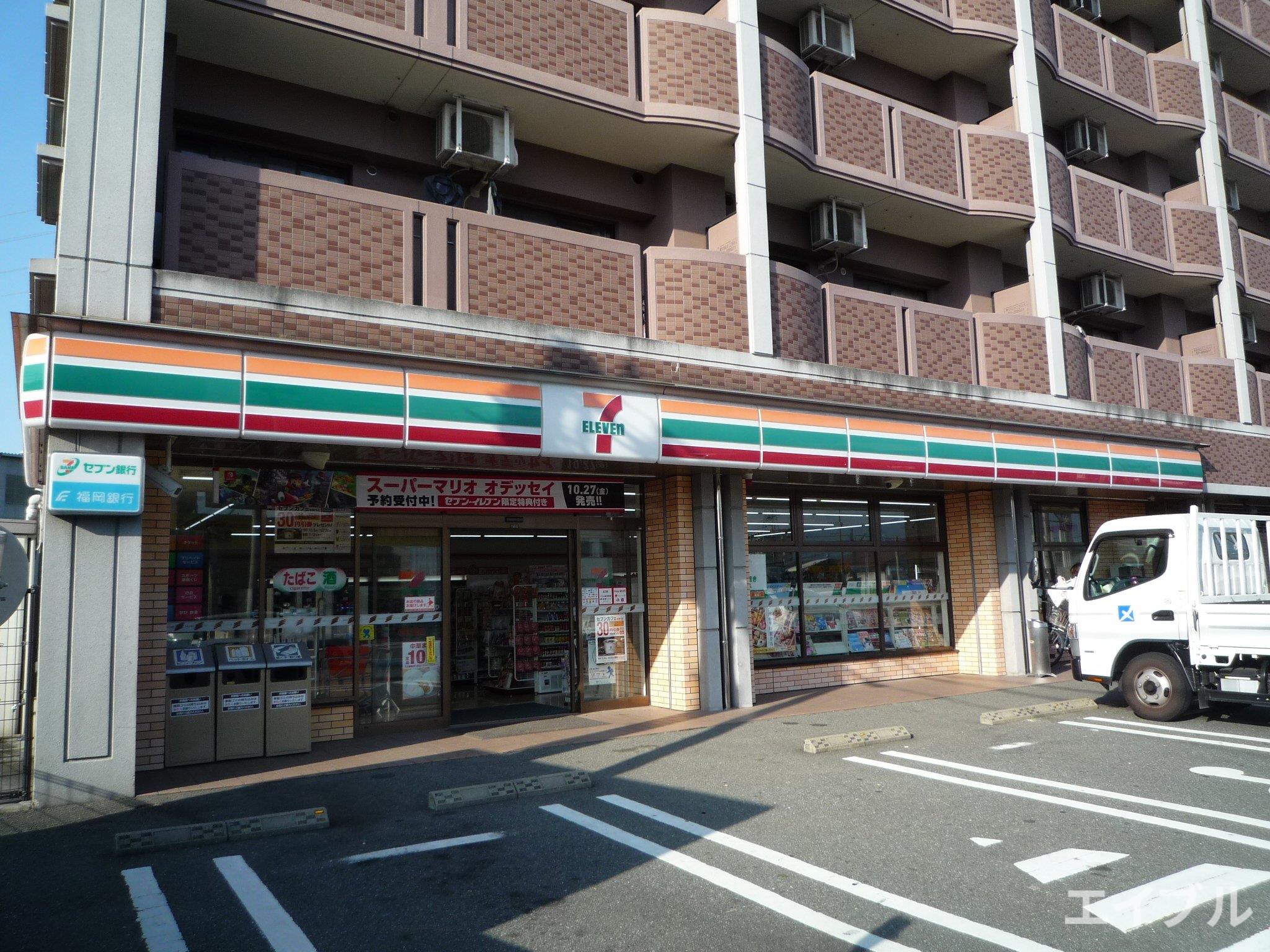 コンビニ　セブンイレブン粕屋仲原店（コンビニ）まで1027m