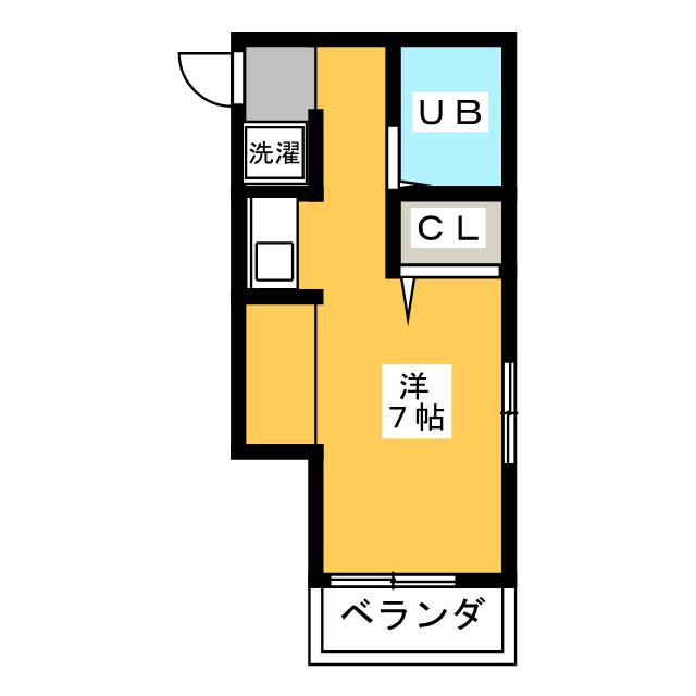 ハイム青木参番館の間取り