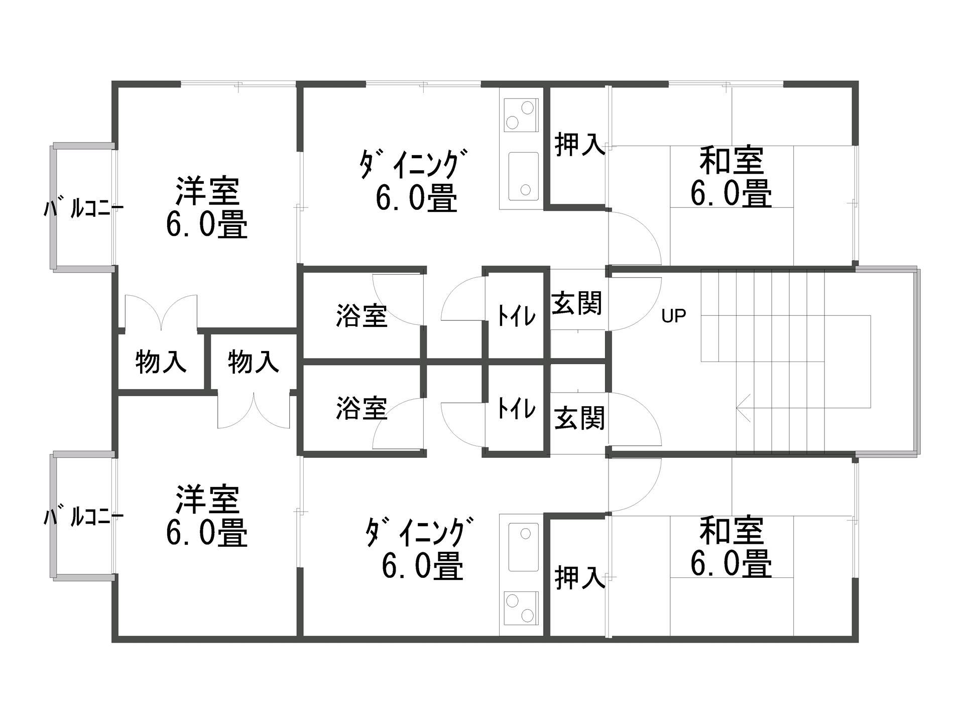 エスコーポの間取り