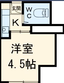 川口市青木のマンションの間取り