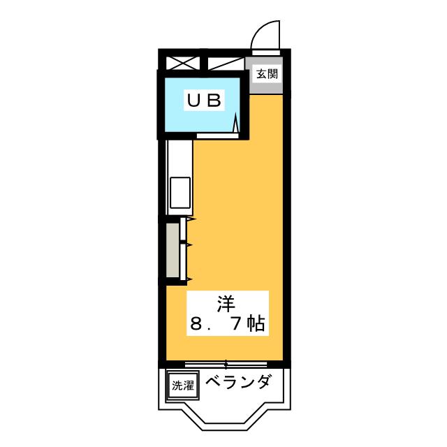 プレステージ１０３神久の間取り