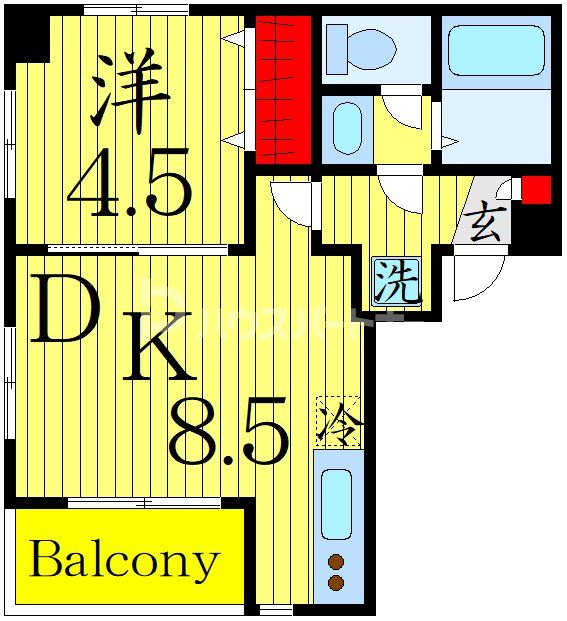 ＧＲＡＮＤ千葉中央の間取り