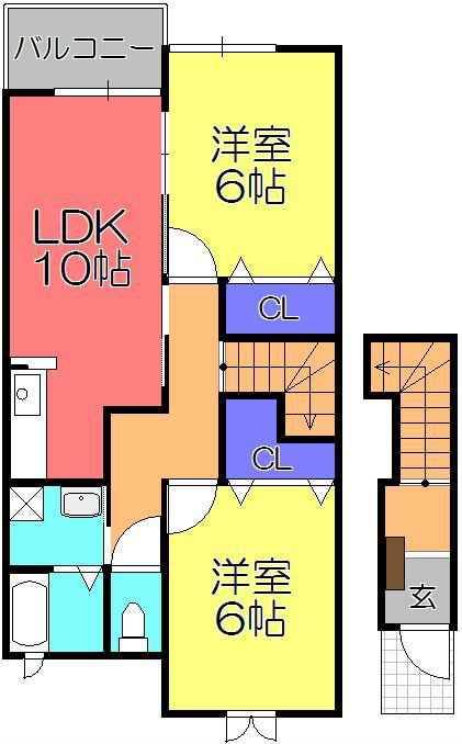 アネックスIIの間取り