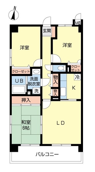 ルーセント篠栗IIの間取り