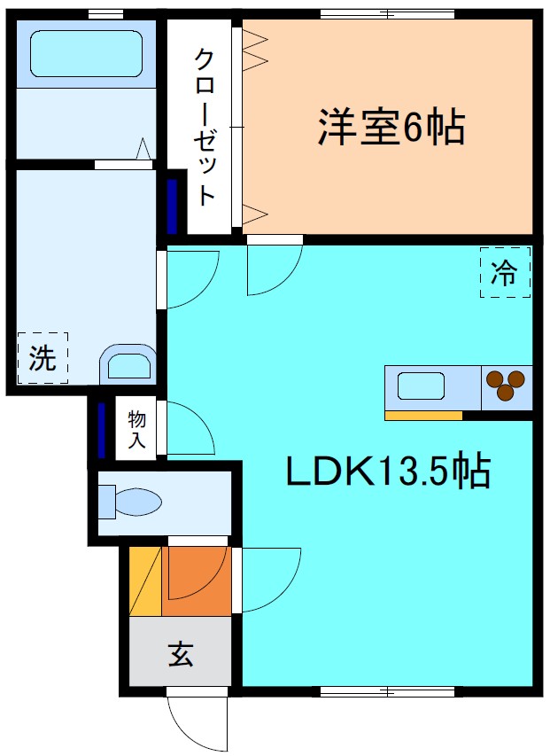 ハニエルIIの間取り