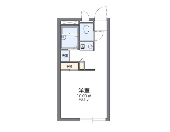 レオパレス高屋の庄の間取り