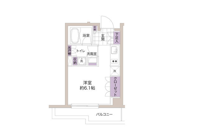 ステラコート洗足の間取り