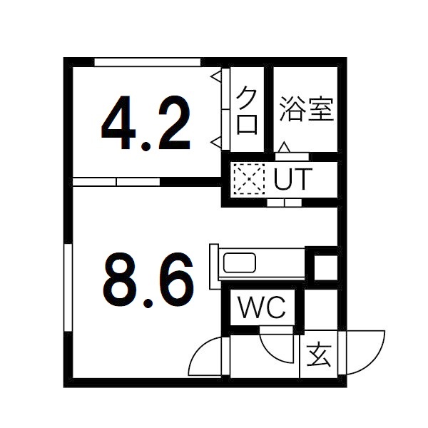 【サクラブール澄川の間取り】