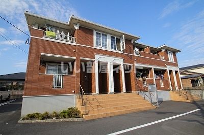 鹿児島市下福元町のアパートの建物外観