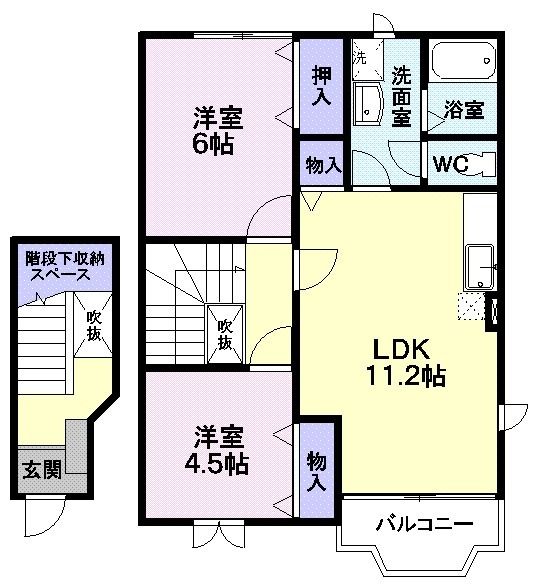 フルーツバスケットの間取り