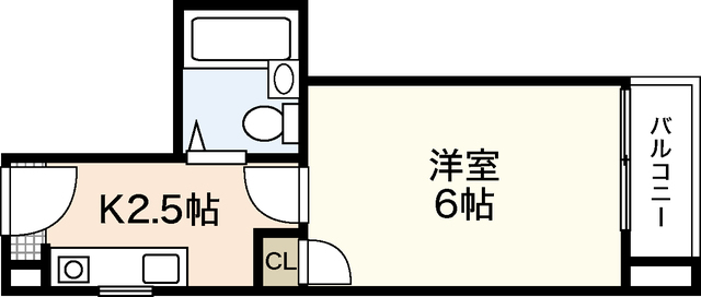 ハイツ福龍の間取り