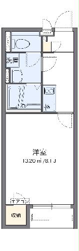 クレイノパティオ南宮の間取り