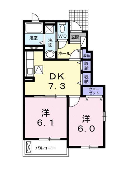 ル　シエルの間取り