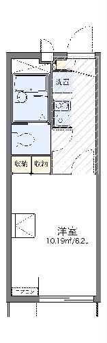 レオパレスアビイ　ロードの間取り