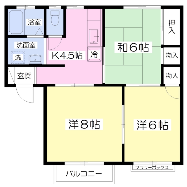 ブーケ・ド・小蔵前Ａ棟の間取り