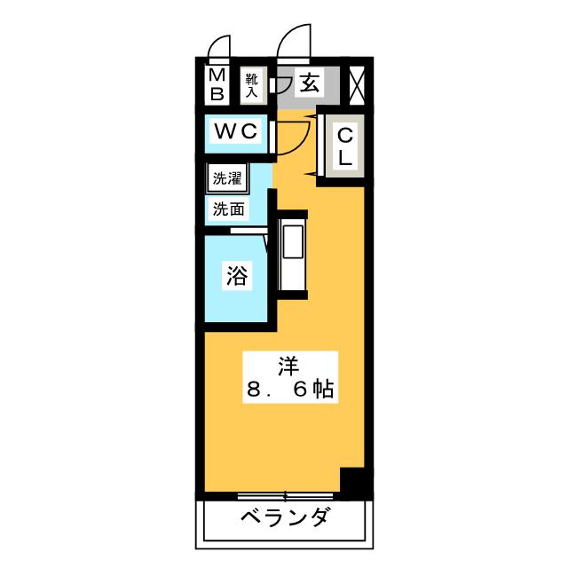 エクセレント　ヒロナガの間取り