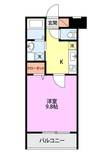 ハイブリッジの間取り