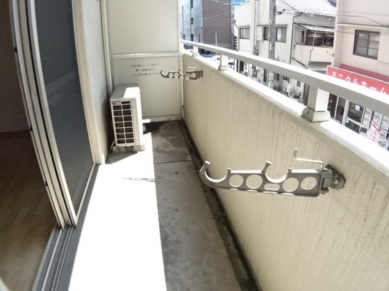 バルコニー　※他号室の写真です