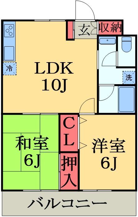 【佐倉市上志津のマンションの間取り】