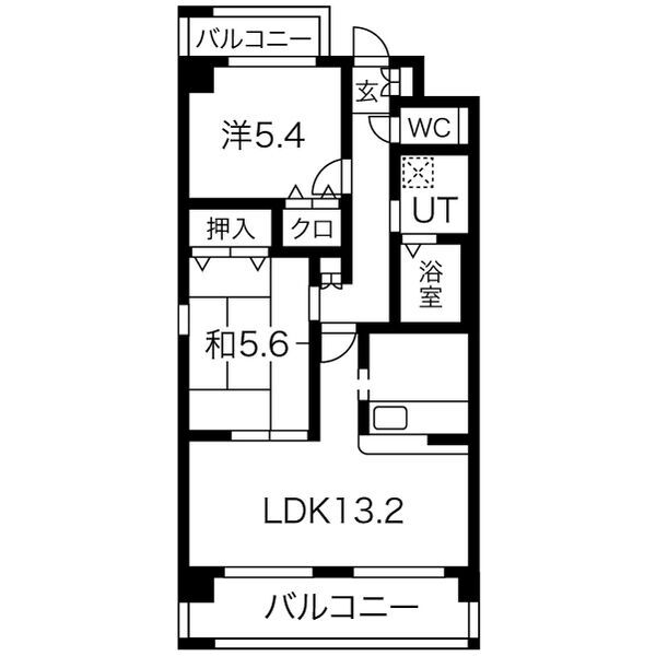 アーバン　リミックスの間取り