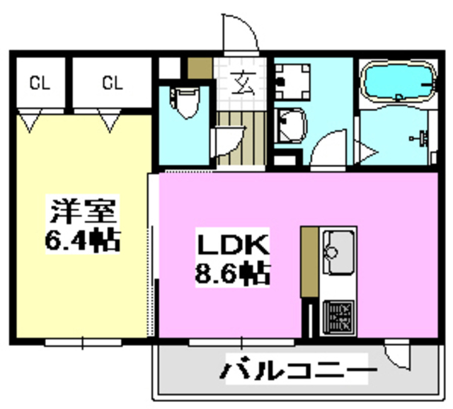 【アンビエラ天王の間取り】