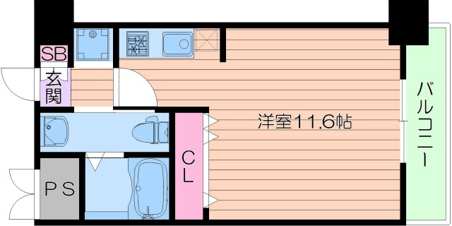 ARISTO扇町（旧コンフォリア扇町）の間取り