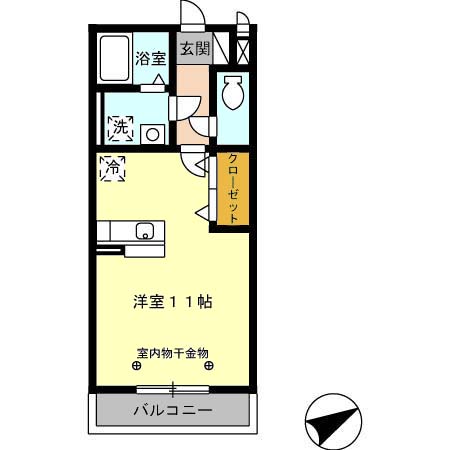 コートクレールの間取り