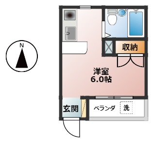 カリーナ南丹の間取り
