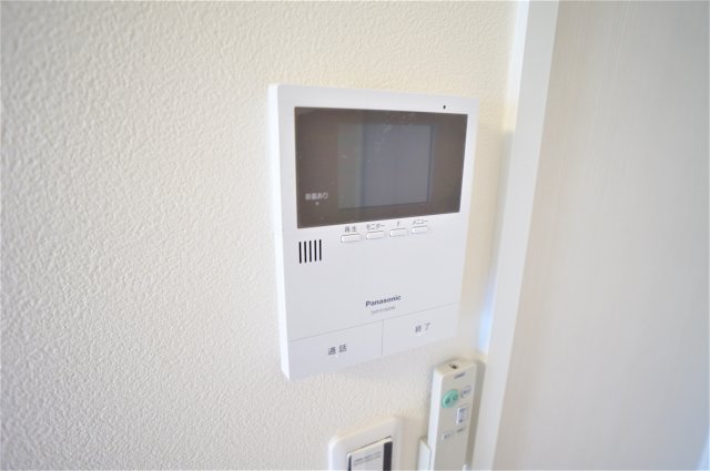 セキュリティ　急な来客でもTVモニターホンで安心です