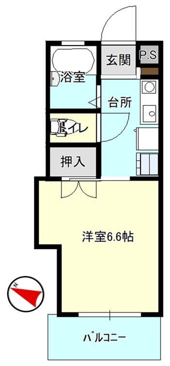 パールマンションの間取り