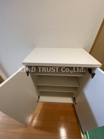 収納　便利な収納スペースです