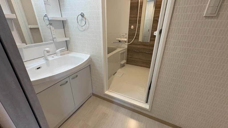 洗面設備　脱衣所