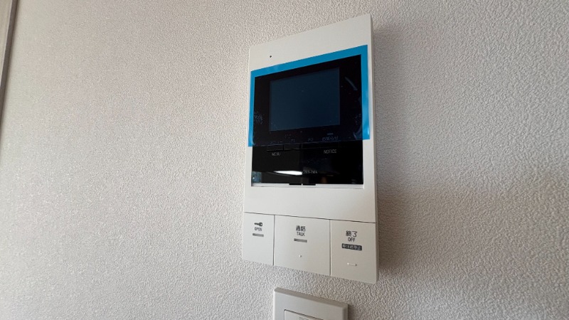セキュリティ　モニター付きインターホン