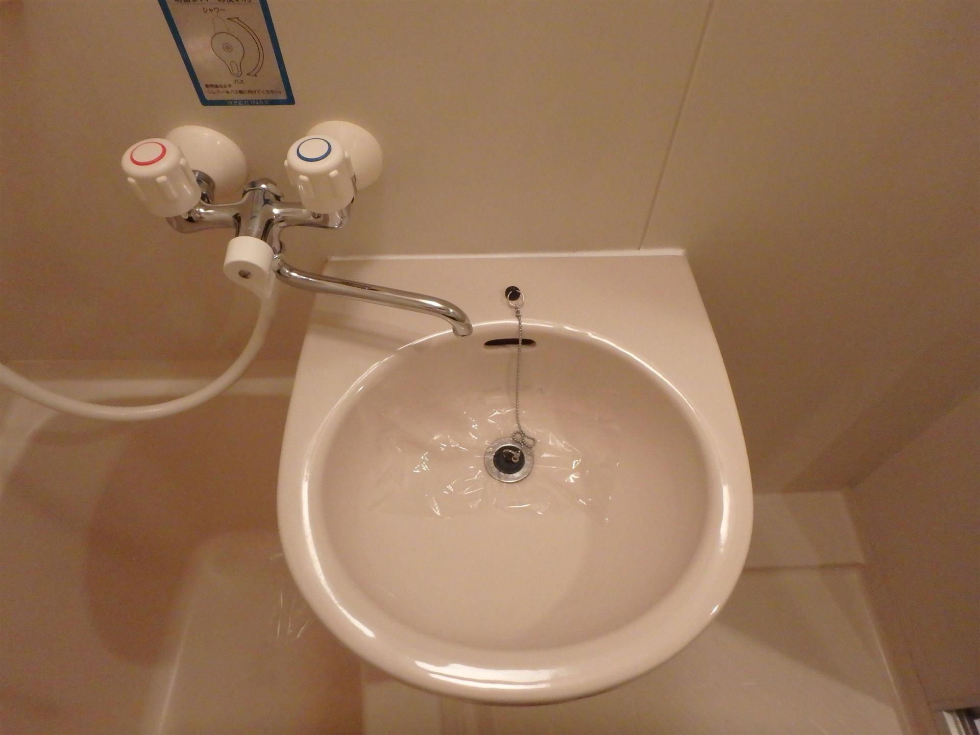 洗面設備　洗面ボウル付きです